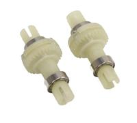 Sluffs 2 Pieces of RC Car Differential with Bearings, Suitable for Wltoys 1/28 New K969 DIY Easy to Install RC Ball Differential RC Car Spare Parts