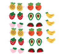 Sluffs 28pcs Dog Hair Clips Knitting Dog Grooming Fruit Shape Barrettes for Puppies Hair Accessories Pet Hair Clips Cute Decoration Hairpins Dog Hair Accessory Headwear