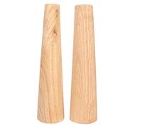 Sluffs 2pcs Round Oval Shape Wooden Bracelet Making Stick Bangle Mandrel Wire Wrapping Tool Jewelry Making Tool Jewelry Tool Wooden Oval Bracelet Sizing Bangle Mandrel Wire Wrappin