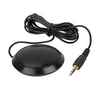 Sluffs 3.5mm Microphone,Portable Desktop Computer Microphones,360° Omnidirectional Condenser PC Laptop Mic for Conference Recording Video Meeting Call Computer Microhone Video Microphone