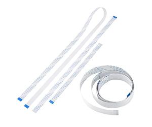Sluffs Cable Plano Flexible De Cinta FFC, 3 Uds., 15 Pines, 30cm, 50cm, 100cm, para Módulo Pi, Cámara Pi, Cable De Cámara, Cable De Cinta Flexible De Extensión Larga