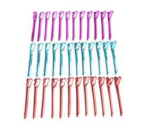 Sluffs Hair Hairdressing Styling Clips, Professional Hairpins, Non Slip Hair Clips The top part of our sectioning hair clips is made of durable plastic.