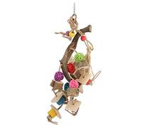 Sluffs Parrot Chewing Toys Bird Climbing Hanging Toy for African Grey Macaws Cockatoosand Most of Parrots, Macaws, Cockatoos, Parrot Chew Toys, Aviary Hanging Toys
