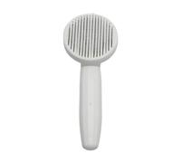 Sluffs Pet Grooming Comb Self Cleaning Reduce Hairballs Comfortable Efficient Versatile Pet Hair Clean Brush for Cats Dogs - Cat and Dog Grooming Tool