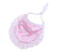 Sluffs Pet Saliva Towel Quick Absorption Adjustable Size Durable Portable Decoration Pet Bib for Cats Dogs, for Pets' Comfort and Style