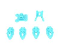 Sluffs RC FPV Quadcopter Motor Base Camera Antenna Mounting Base Kit For 5-10in Quadcopter Drone Frame 3D Printed (Blue)