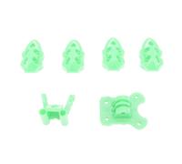 Sluffs RC FPV Quadcopter Motor Base Camera Antenna Mounting Base Kit For 5-10in Quadcopter Drone Frame 3D Printed (Green)