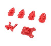 Sluffs RC FPV Quadcopter Motor Base Camera Antenna Mounting Base Kit For 5-10in Quadcopter Drone Frame 3D Printed (Red)