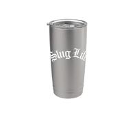 Slug Life Funny Gastropod Molusco Sea Thug Caracol Slime Joke Vaso térmico de acero inoxidable de doble pared
