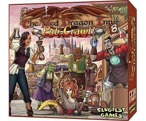 Slugfest Games: Red Dragon Inn 8, The Pub Crawl, Five New Characters, Can be Played with All Expansions, New Prize Cards Inside, For Ages 13 and up