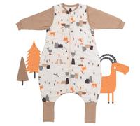 Slumbersac Saco de dormir bebe con pies para todo el año 2.5 Tog Oeko-Tex| Saco dormir bebe con piernas, mangas largas y con puños plegables