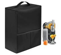 Slushi Máquina Cubierta Para Máquina Ninja Slushi FS301EU, Cubierta Máquina De Granizado con Bolsa de Accesorios, Impermeable, Plegable, Protección Contra el Polvo (48 x 20 x 43 cm, Negro)