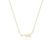 SLUYNZ Gargantilla de plata de ley 925 para mujeres, adolescentes y niñas, collar con colgante de palabra para cumpleaños, aniversario, S, Plata esterlina, No es una piedra preciosa