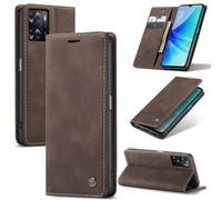 SLWYF Funda para OPPO A57S/A57/A77 5G/V23/1+ Nord N20 SE con Tapa Funda de Cuero PU Premium Magnético Tarjetero Suporte Silicona Carcasa para OPPO A57S/A57/A77 5G/V23/1+ Nord N20 SE - Rosa