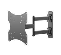 SLX Soporte de Pared para TV de Movimiento Completo para 14 a 43 Pulgadas, extensión de 55 a 320 mm, VESA máximo 200 x 200, Soporte de Pared articulado Resistente de 20 kg para televisores LED LCD
