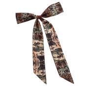 SLXLYH Bufanda de sensación de seda para mujer, cinturón delgado, corbata para el cuello, bufanda para niñas, accesorios para fotos, pañuelo (C)