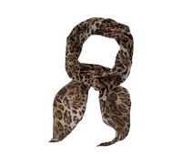 SLXLYH Bufanda grande con sensación de seda para hombres y mujeres, bufanda multifuncional unisex hiyab para uso diario al aire libre, patrón de leopardos, estampado, See size chart