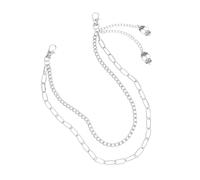 SLXLYH Cinturón de cadena de metal con diseño de calavera, estilo moderno, longitud ajustable, para hombres y mujeres, See size chart, aleación