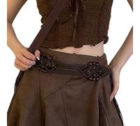 SLXLYH Cinturón de cuerda decorativo para mujer, con flecos, accesorios de vestir, cintura étnica, adorno de cintura femenina