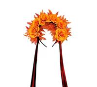SLXLYH Diadema cómoda con cinta de crisantemo de Halloween, decoración para el pelo para fiestas de disfraces y eventos de festivales (como se muestra)