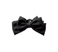 SLXLYH Elegant Bows - Pinza para el pelo con perlas de imitación, accesorio de resorte para moño seguro y uso diario (rascador)