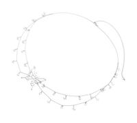 SLXLYH Elegante cadena de cintura de doble capa para el cuerpo, con borlas y colgante de mariposa para mujer, See size chart, Metal
