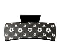 SLXLYH Elegante pinza cuadrada de piel sintética para el pelo, ligera, portátil, con dibujos animados, para mujeres de varias edades (109)