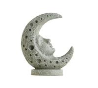 SLXLYH Estatuas de lunas, esculturas para estanterías, gabinetes, decoración del hogar, lunas, diosas, objetos decorativos, adornos de resina, estatuas de lunas
