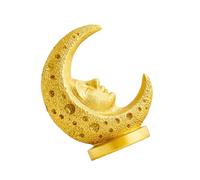 SLXLYH Estatuas de lunas, esculturas para estanterías, gabinetes, decoración del hogar, lunas, diosas, objetos decorativos, adornos de resina, estatuas de lunas