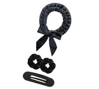 SLXLYH Juego de rizadores de tela suave para un aspecto natural, sin calor, para viajes, para mujer, 4 unidades (caja negra de 4 piezas)