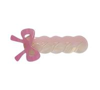 SLXLYH Pinza para el pelo con lazo para adornar el pelo, pinzas para el pelo, fáciles y simples, pasadores para niñas (lazo trenzado rosa)