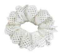 SLXLYH Práctica cinta elástica para el pelo, con encaje para mujer, coleta de caballo, para niña, herramienta de peinado (2 unidades)