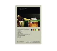 SLYASZX Póster de conciencia de la muerte con texto en inglés "Have A Nice Life", pintura al óleo, pintura decorativa para colgar, para el hogar, sala de estar, dormitorio, comedor, pared, estilo sin