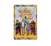 SLYASZX Póster de El mago de Oz en lienzo, pintura al óleo, pintura decorativa, póster decorativo para colgar en el hogar, sala de estar, dormitorio, comedor, pared, estilo sin marco, 40 x 60 cm