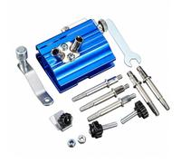 Slyzjdl Herramienta Afilar Motosierra Crank sin Cable Afilador Cana con Crank Rápido Afilador Cana con Cuerpo Aleación Aluminio, S