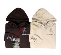 Slyzzcjb Sudadera Bordada Personalizada Diseñe la Suya - Para Parejas con Texto Personalizado - Gran San Valentín, Día de la Madre