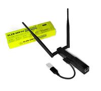 SLZB-MR1U Coordinador de hogar inteligente - Zigbee 3.0 y rosca, adaptador Ethernet con paso USB, PoE + alimentación USB-C, Wi-Fi/Bluetooth, compatible con Zigbee2MQTT y Home Assistant