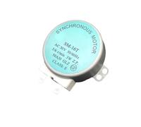 SM-16T, Compatible Con Galanz, Motor Síncrono For Horno Microondas, 5/6 RPM, Bandeja Giratoria, 30 V, 3 W, Eje Semicircular, Clase E