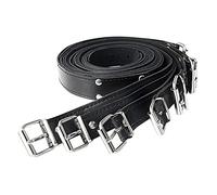 SM Bondage 7 piezas,Cuerdas Cuero Ajustables con Cerradura,Esposas Tobillos SM Juguetes Sexuales Fetiche para Parejas Mujer