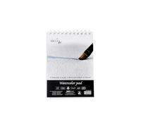 SM.LT Bloc de espiral para acuarela, 20 hojas, tamaño A5, 260 g/m², 5AS-20(260) TS