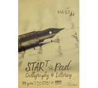 SM.LT Bloc de papel para caligrafía A5, 30 hojas, 90 g/m², 5KDS-30/T/FSC