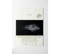 SM-LT - Bloque de bellas artes (155 gsm, A3-10 hojas), color negro