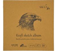 SM-LT Libro de Dessin, Kraft, 14 x 14 cm