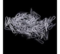 SM SunniMix 100 Piezas Plástico Clip para Cuello Alfileres Pinzas de Artesanía