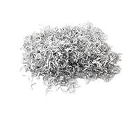 SM SunniMix 10000PCS / Lot Clips de Aluminio Flexibles Y Duraderos Corbatas Plegables Calcetines Pantalones Sujetan Las Prendas Cerraduras Fijas, 2,5 cm