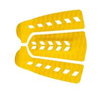 SM SunniMix 3Pcs de Surf Tail Pad Deck Grip Cushion Shortboard Skimboard Accesorios, Amarillo
