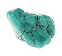 SM SunniMix 5cm Piedra Turquesa Natural áspera Cristal de Energía Mineral Decoración Adorno para