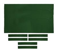 SM SunniMix Cubierta de Nylon de Tela de Billar para Mesa de Billar - Verde, 2.8x1.5m