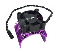 SM SunniMix Disipador de Calor de Aleación, Modelo Sin Escobillas, Accesorios de Repuesto para Disipador de Calor de Bricolaje para Wltoys 144001 124018 124019 - púrpura