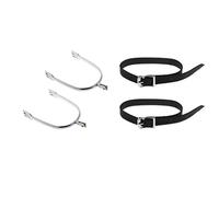 SM SunniMix Espuelas Y Correa para para Hombres, Suministros para Equipos Ecuestres, Aleación De Zinc, Duradero, Ligero